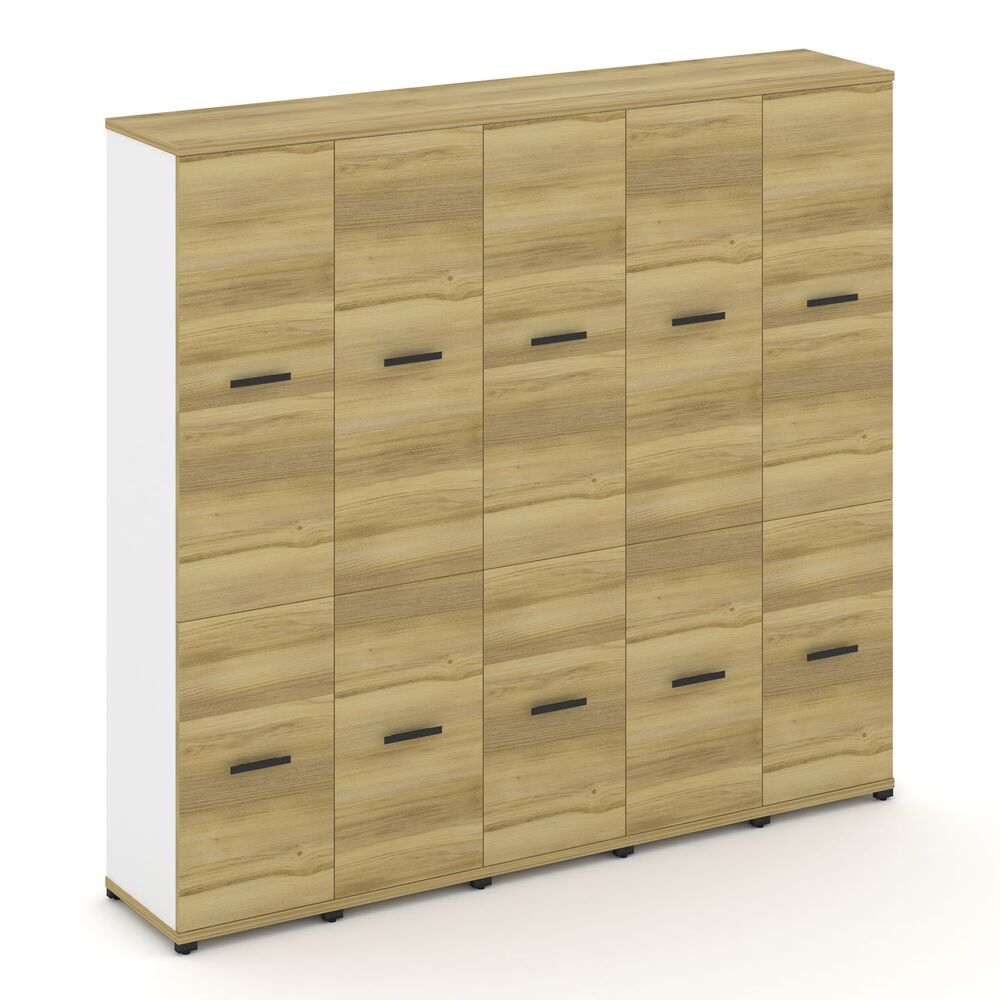 Шкаф пять узких секций, 5 ниш