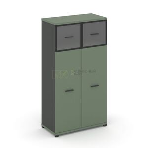 Шкаф одна широкая секция, 4 ниши