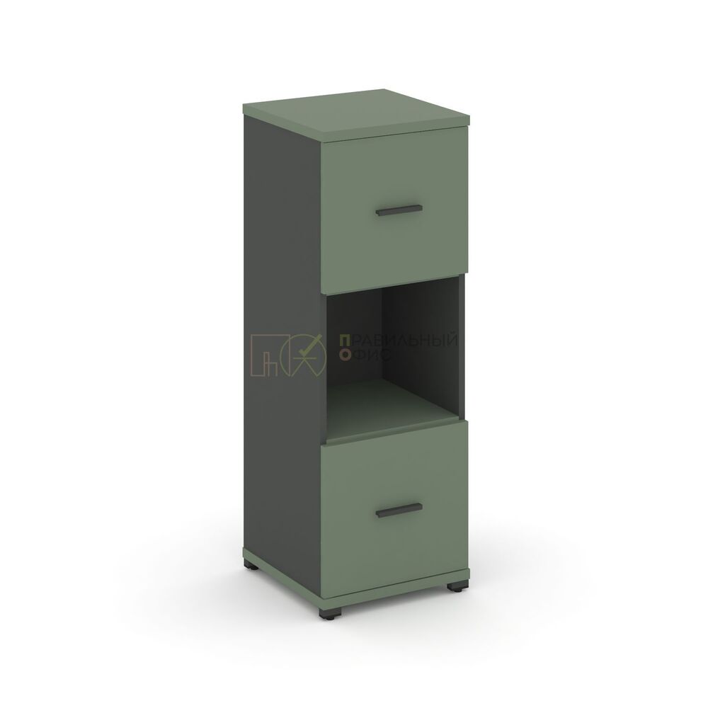 Шкаф одна узкая секция, 3 ниши