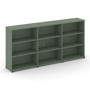 Стеллаж три широкие секции, 3 ниши