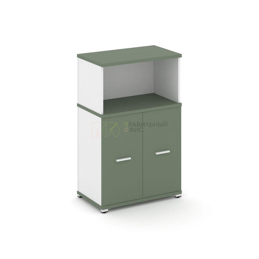 Шкаф распашной опорный/приставной с надставкой низкой