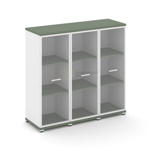 Шкаф три узкие секции, 3 ниши