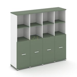 Шкаф четыре узкие секции, 4 ниши