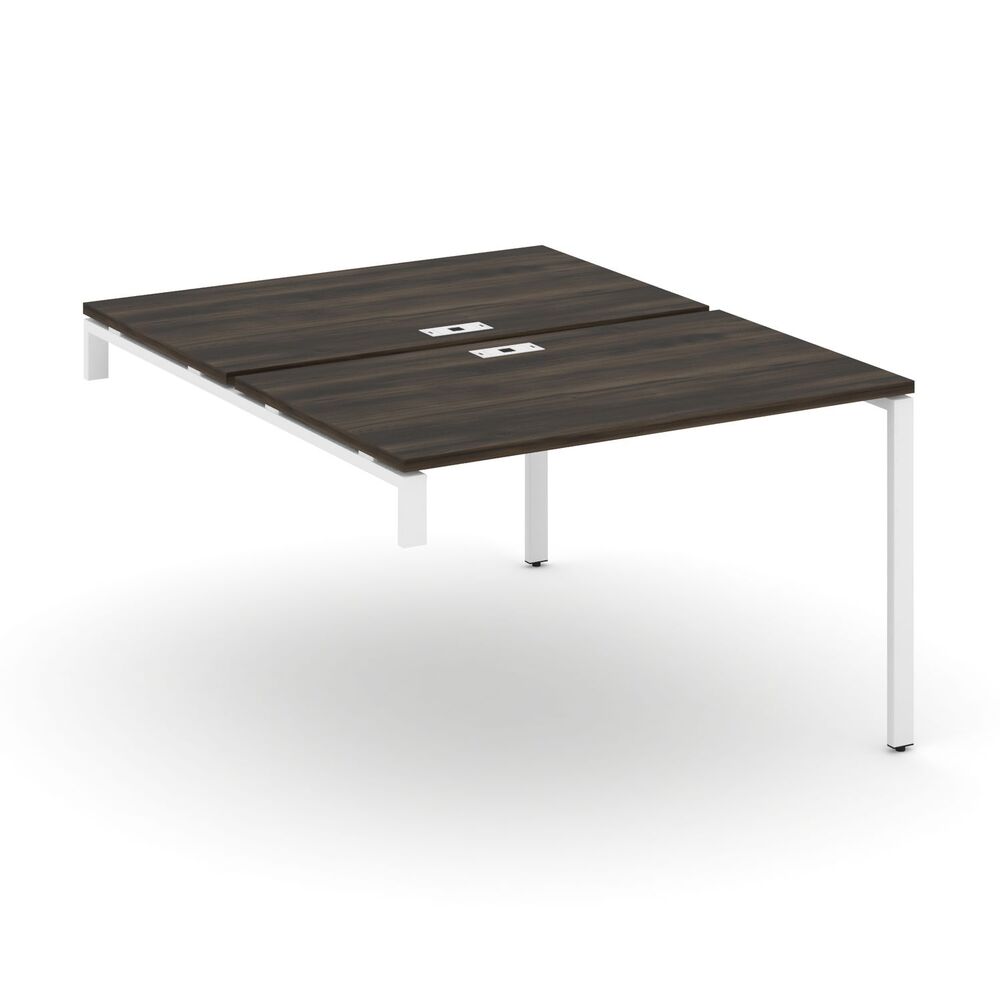 Двойной стол надставка на опорную тумбу