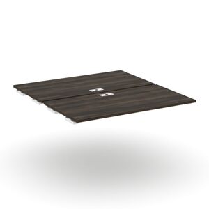 Двойной стол приставка к двум опорным тумбам/шкафам