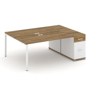 Рабочая станция с одной опорной тумбой