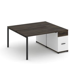 Рабочая станция с одной опорной тумбой