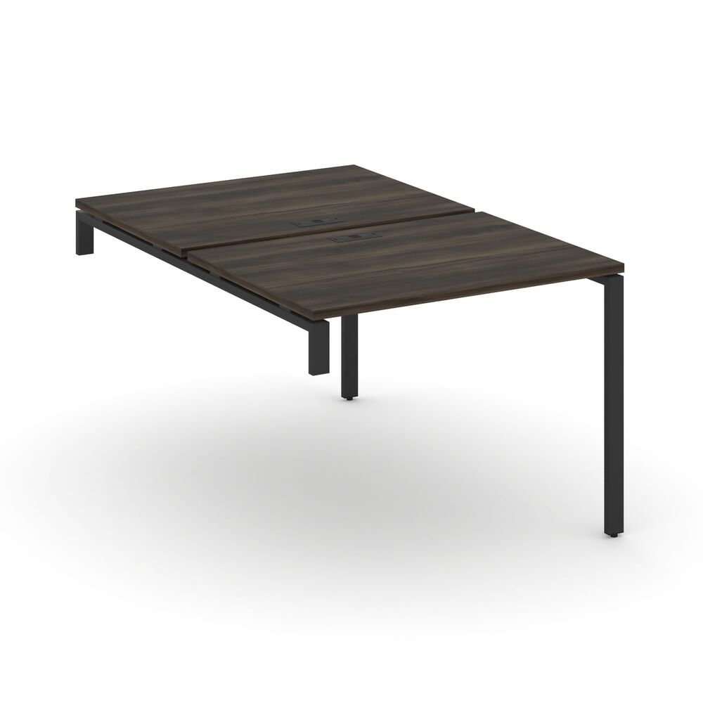 Двойной стол надставка на опорную тумбу