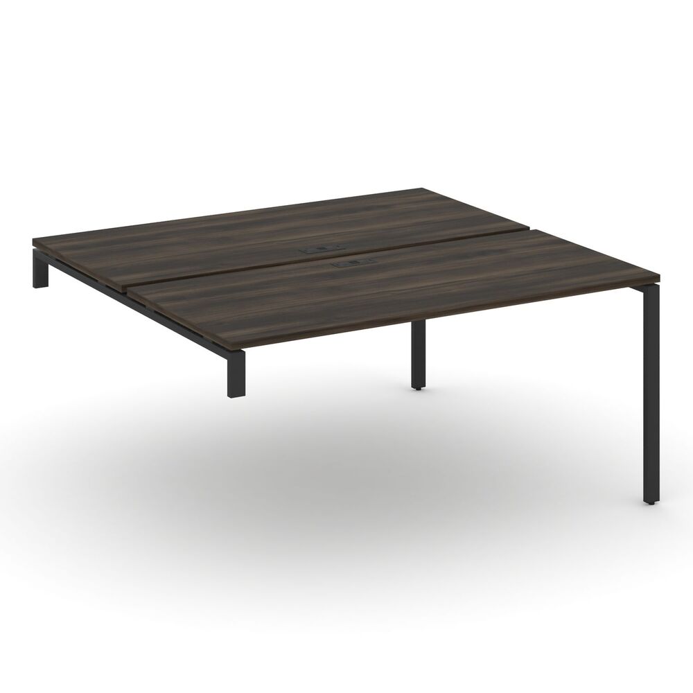 Двойной стол надставка на опорную тумбу