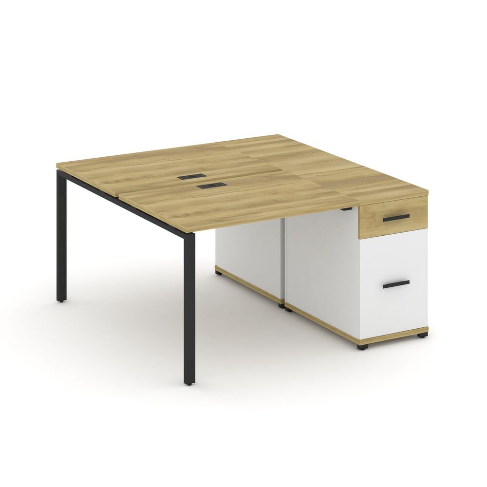 Рабочая станция с одной опорной тумбой