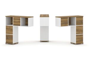 Надставка низкая + (Задняя стенка - 5 шт) + (Блок 2 ящика - 2 шт)