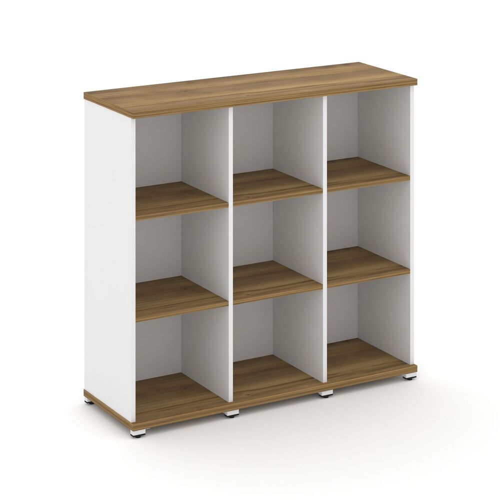 Стеллаж три узкие секции, 3 ниши