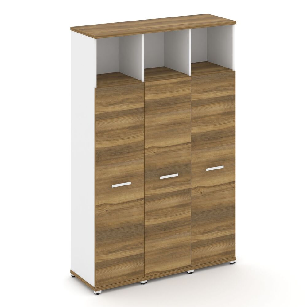 Шкаф три узкие секции, 5 ниш