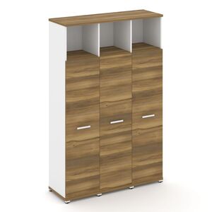 Шкаф три узкие секции, 5 ниш