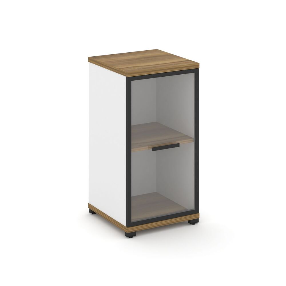 Шкаф одна узкая секция, 2 ниши