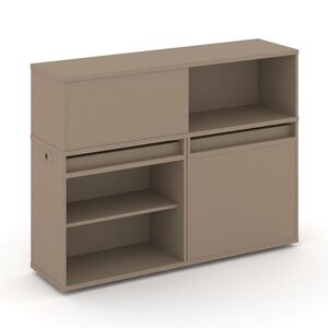 Набор №11. Тумба двойная+низкая надставка