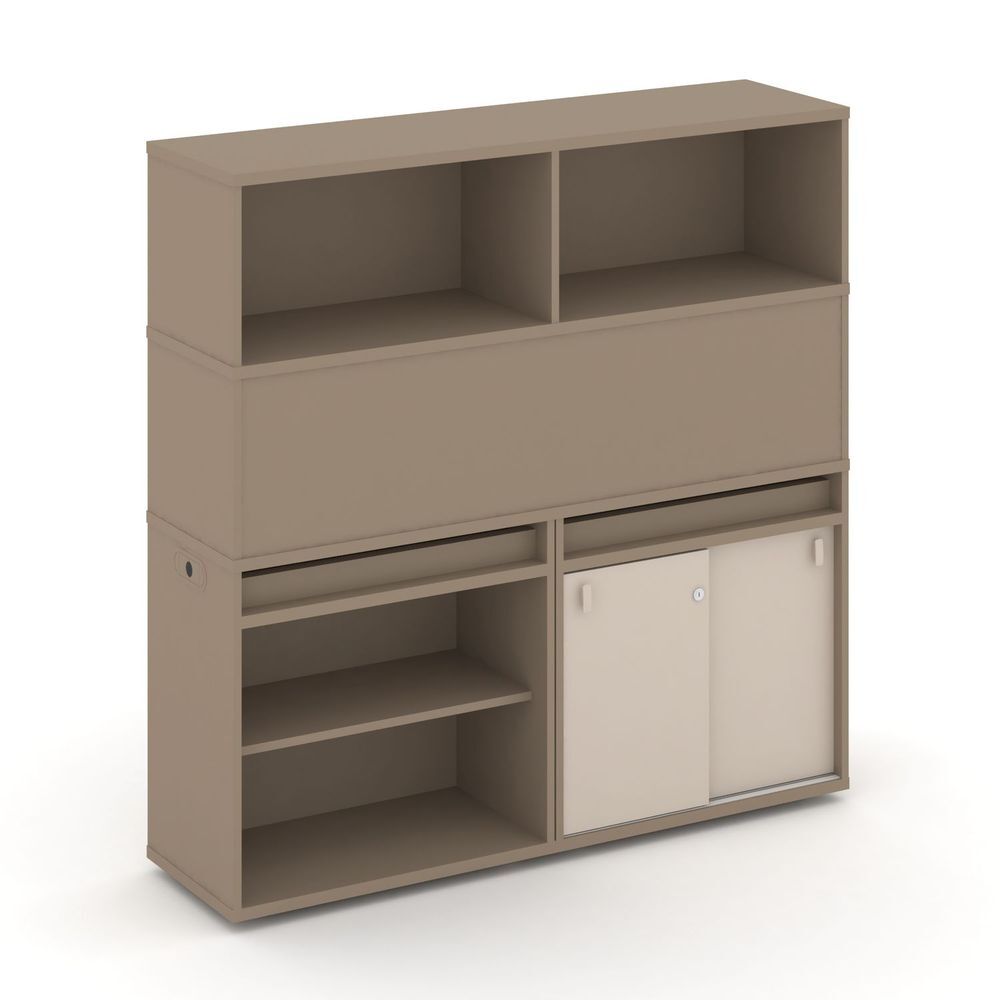 Набор №13. Тумба двойная+высокая надставка