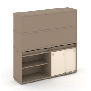 Набор №13. Тумба двойная+высокая надставка