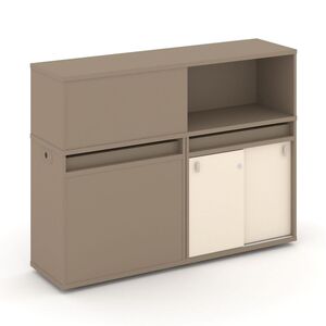 Набор №19. Тумба двойная+низкая надставка