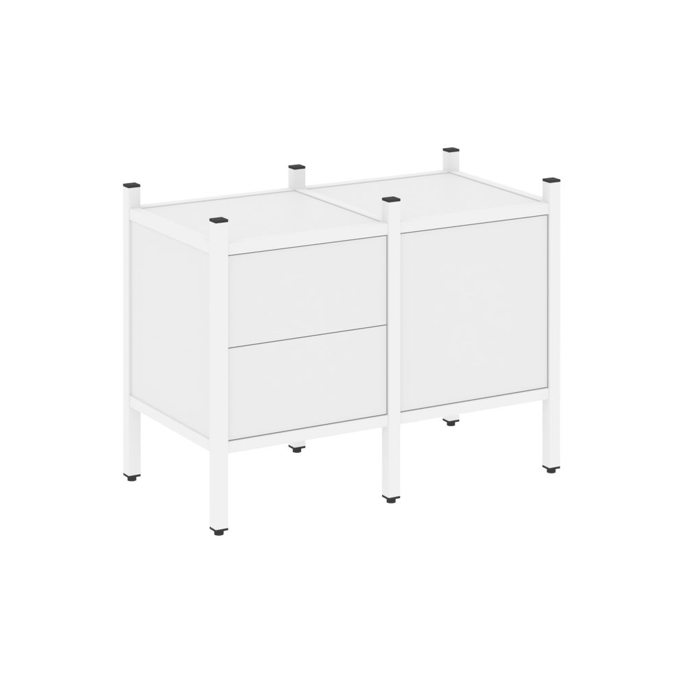 Прямой стеллаж наборный