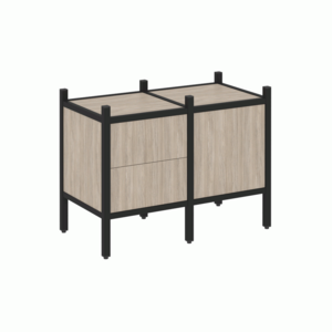 Прямой стеллаж наборный