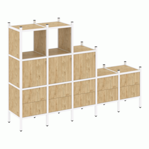 Прямой стеллаж наборный