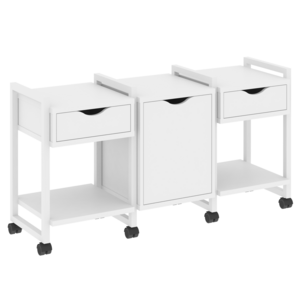 Тумба на колесных опорах наборная. Вариант №6