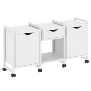 Тумба на колесных опорах наборная. Вариант №7