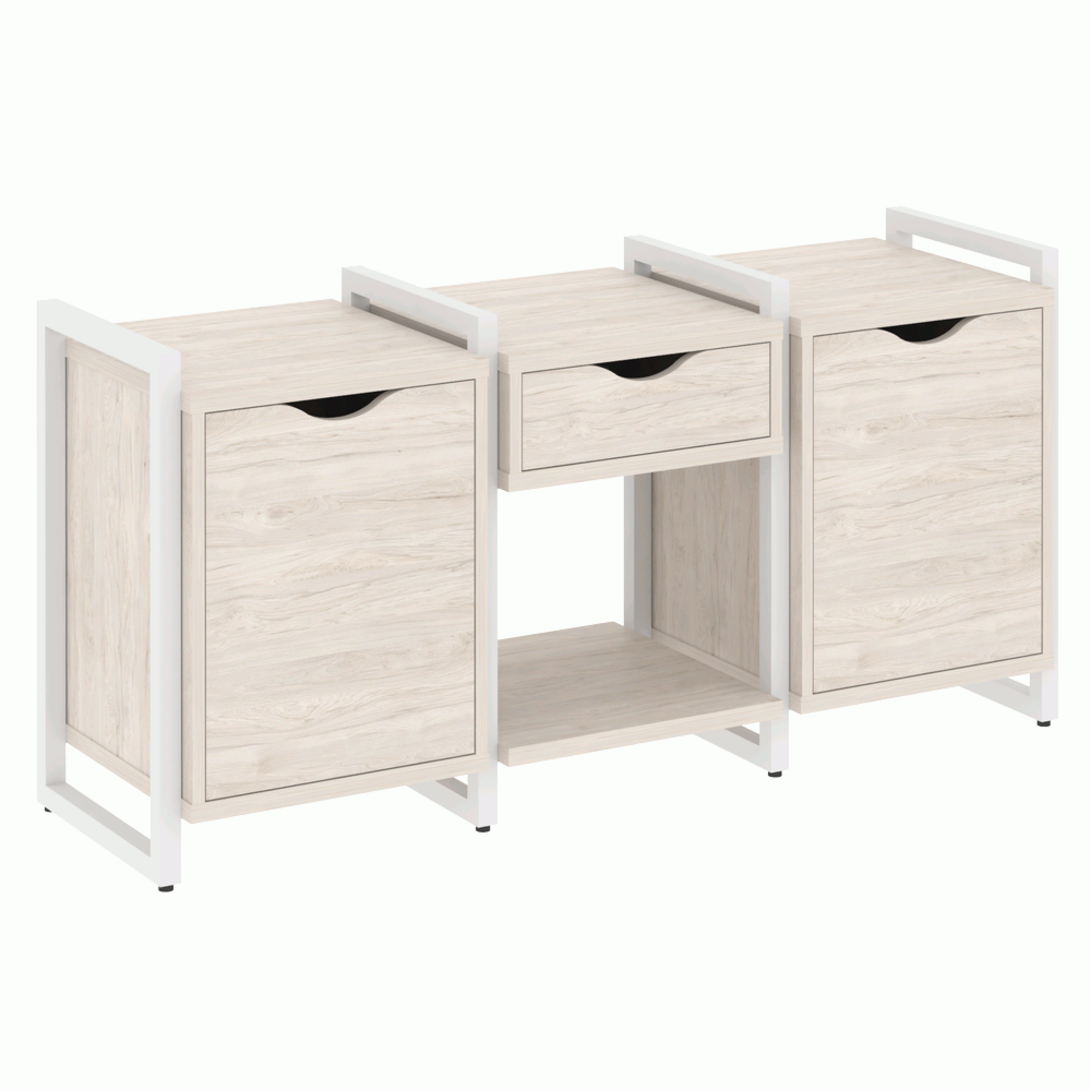 Тумба на регулируемых опорах наборная. Вариант №7