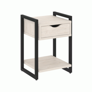 Тумба на регулируемых опорах с ящиком и полкой