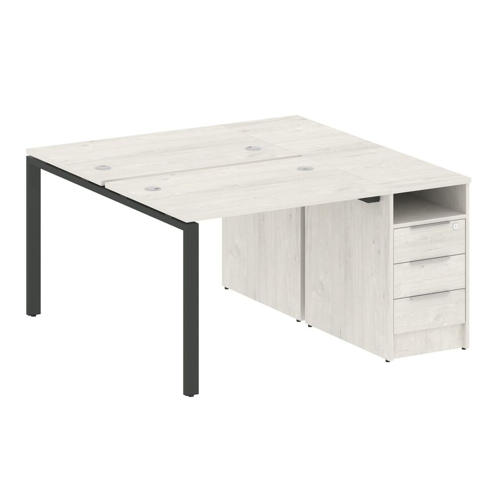 Рабочая станция с опорной тумбой