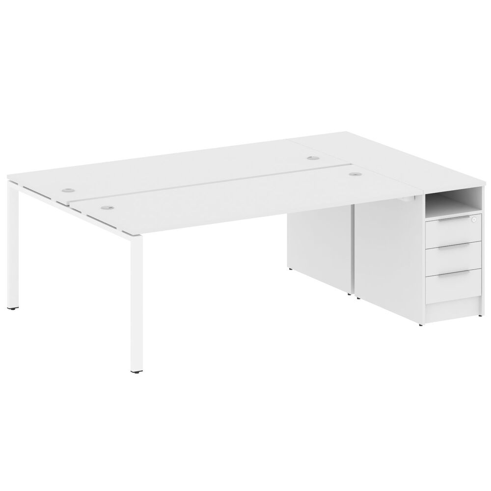 Рабочая станция с опорной тумбой