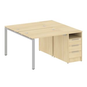 Рабочая станция с опорной тумбой