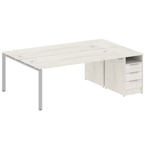 Рабочая станция с опорной тумбой