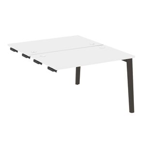 Стол-приставка двойной к опорным элементам (опоры - массив дерева)