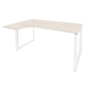 Стол эргономичный левый на О-образном м/к