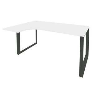 Стол эргономичный левый на О-образном м/к