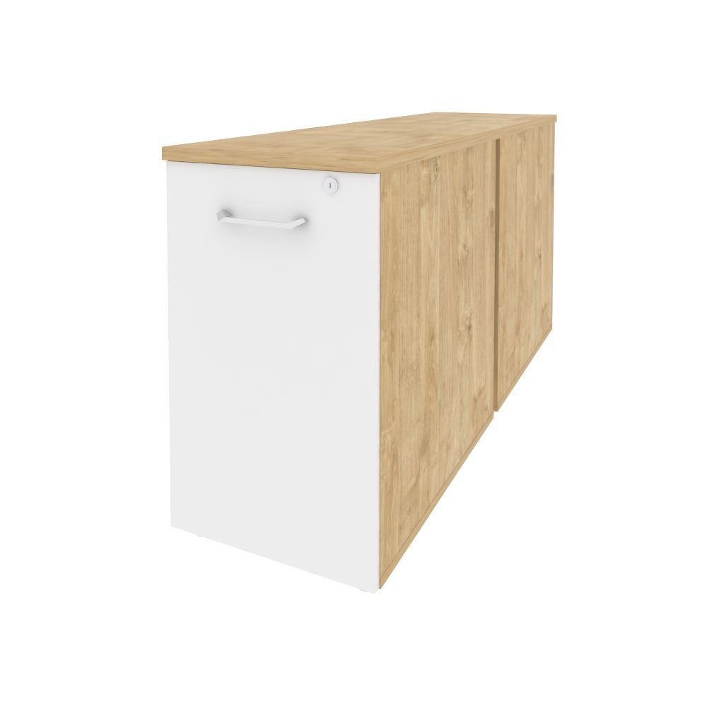 Тумба двойная низкая выдвижная приставная / опорная