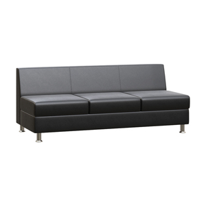 Диван без подлокотников трехместный