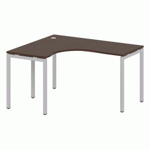 Стол криволинейный левый на П-образном м/к