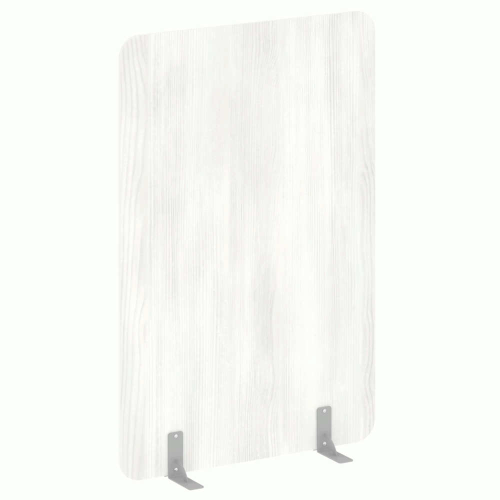 Перегородки на металлических опорах на фетровых подпятниках