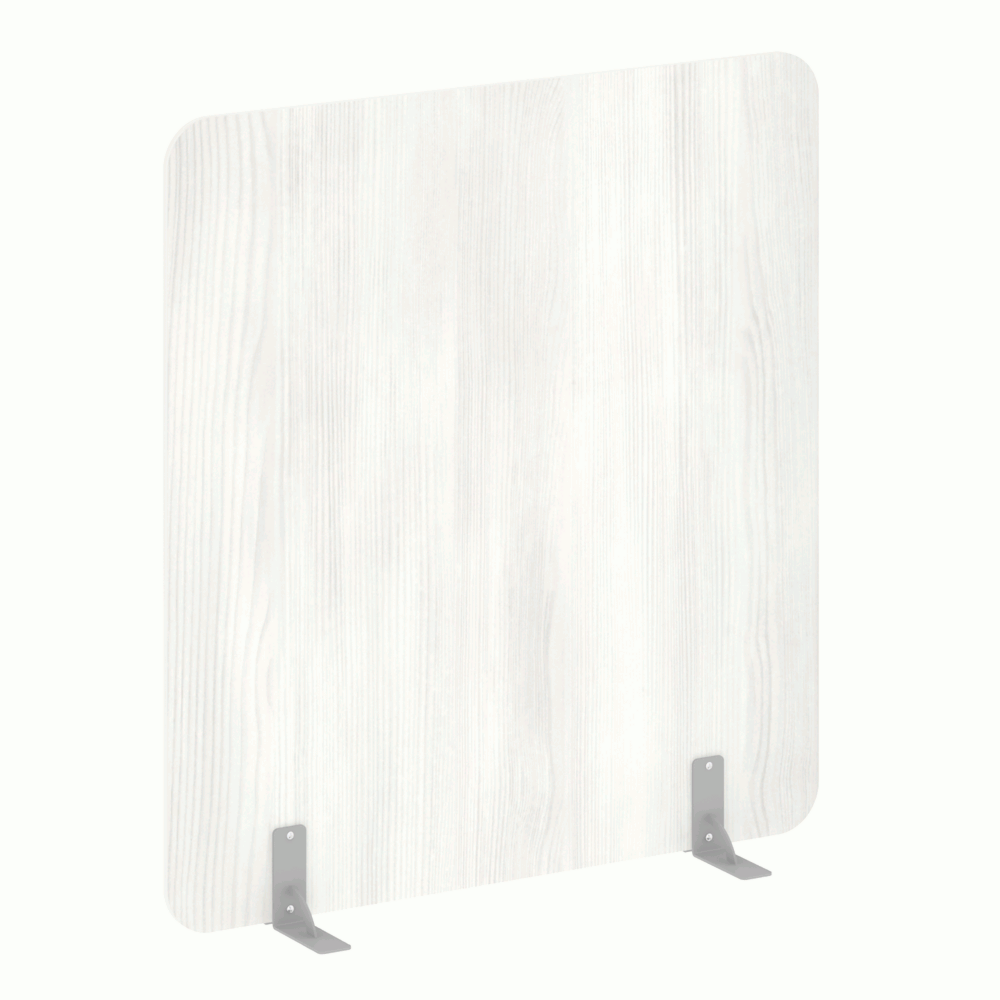 Перегородки на металлических опорах на фетровых подпятниках