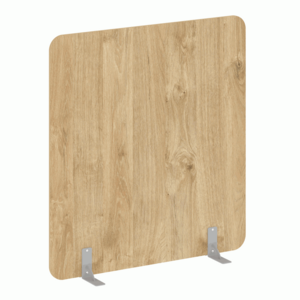 Перегородки на металлических опорах на фетровых подпятниках