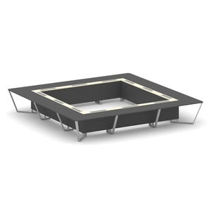 Стол переговорный квадратный