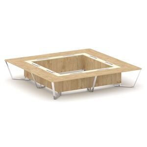 Стол переговорный квадратный