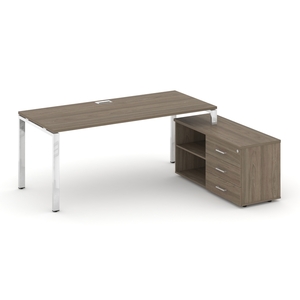 Style Project Direct Lux Стол письменный с греденцией правой