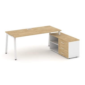 Style Project Direct Стол письменный с греденцией правой