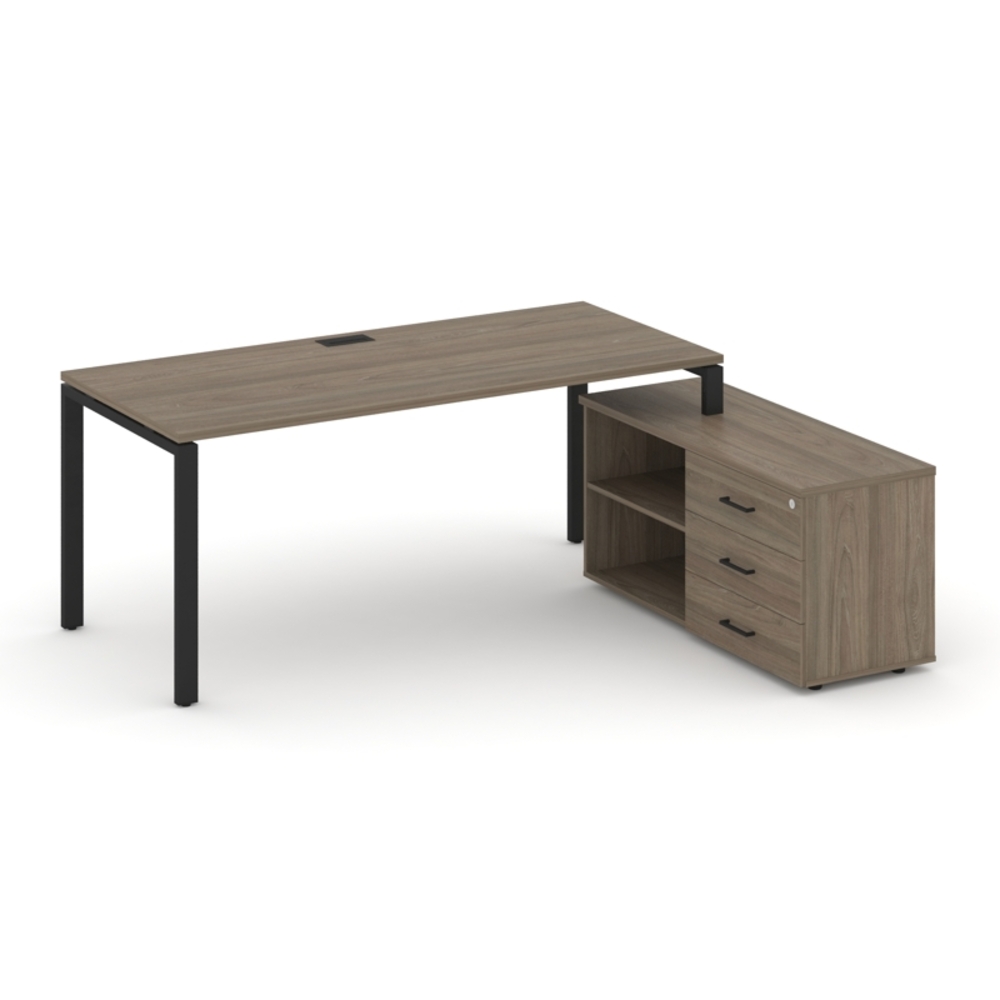 Style Project Direct Стол письменный с греденцией правой