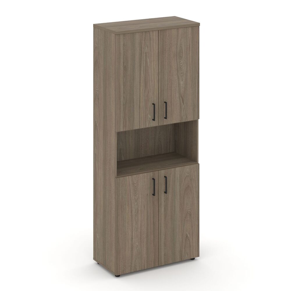 Шкаф высокий широкий (4 низких фасада ЛДСП)