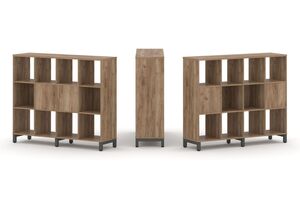 Набор стеллажа двухстороннего, 3 яруса